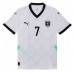 Camisa de time de futebol Áustria Marko Arnautovic #7 Replicas 2º Equipamento Europeu 2024 Manga Curta